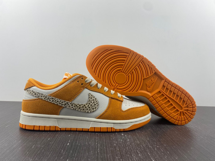 nike dunk low as safari s*h kumquat dr0156-800