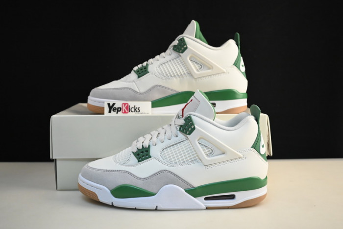 air jordan 4 retro sb pine green dr5415-103