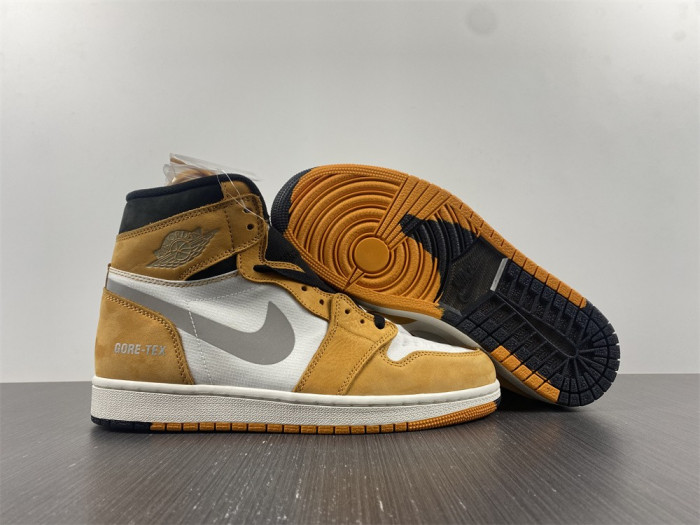 air jordan 1 high element gore-tex light curry db2889-700