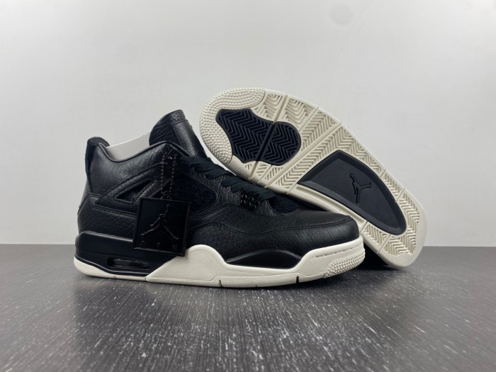 air jordan 4 pony hair black 819139-010