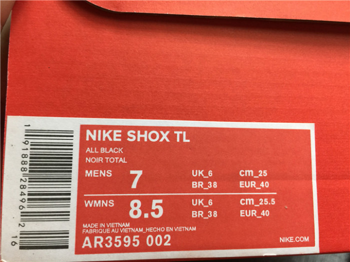 nike shox tl black metallic hematite av3595-002