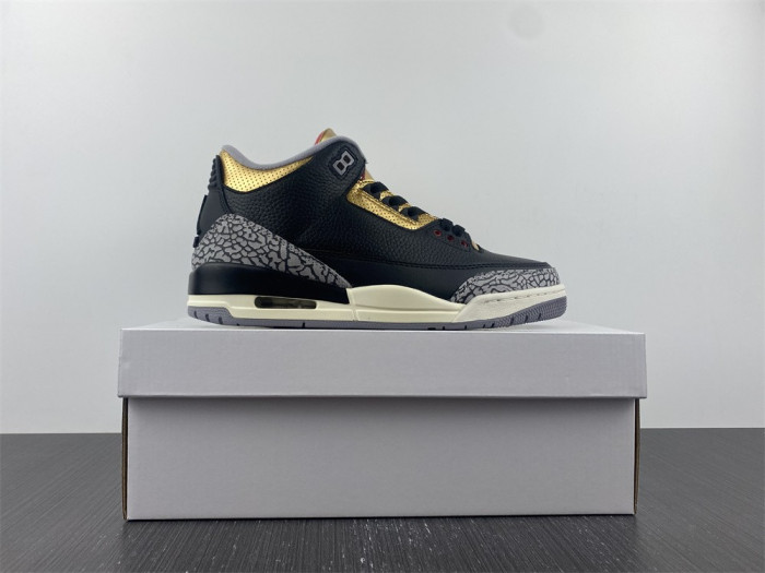 air jordan 3 “black gold” ck9246-067