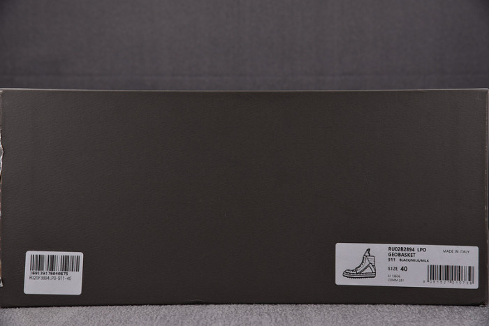 RICK OWENS SNEAKER(LEATHER)