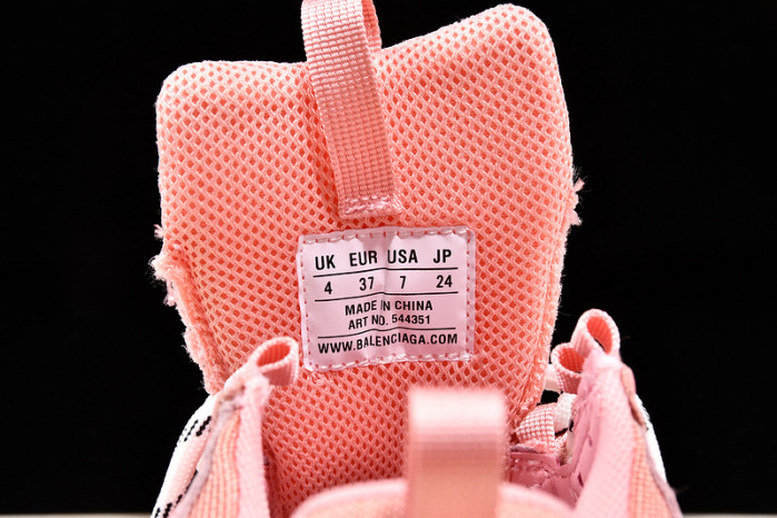 Ba*len*cia*ga triple s trainers clear sole trainer pink 542023-02