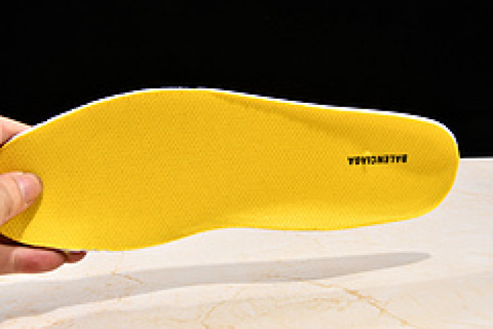 Ba*len*cia*ga TRIPLE S TRAINERS CLEAR SOLE TRAINER YELLOW W09O5 8126