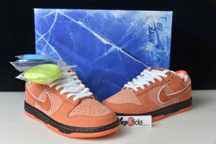 nike dunk low concepts orange lobster fd8776-800