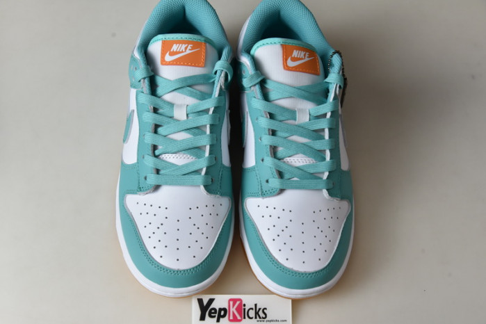 nike dunk low white turquoise dv2190-100