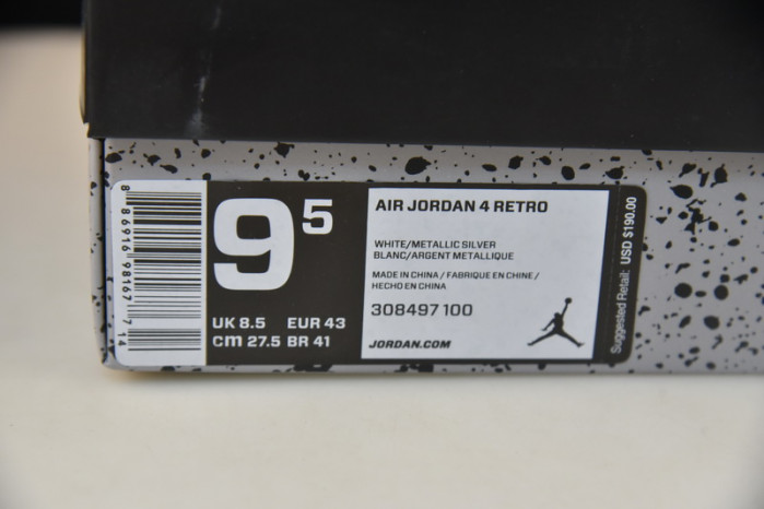 air jordan 4 retro pure money 308497-100