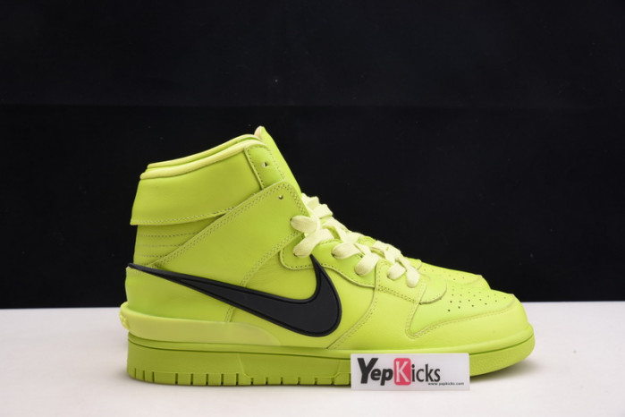 nike dunk high "ambush flash lime" cu7544-300
