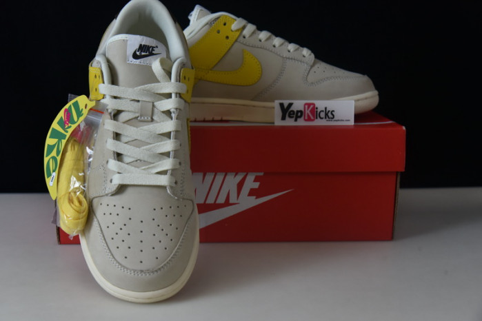 nike dunk low lx banana dr5487-100