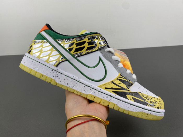 Division Street x Nike Dunk Low “What The Duck” (Away) HV1454-100