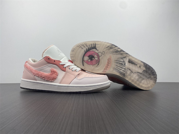 air jordan 1 low se mighty s*hers pink dm5443-666