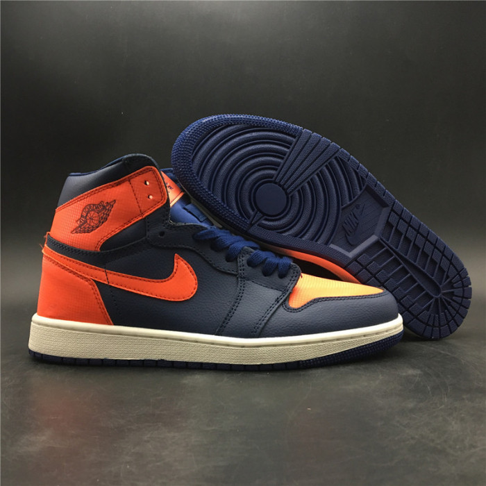 jordan 1 retro high blue void turf orange ah7389-408