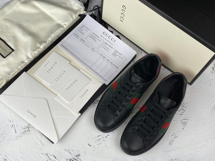 g*u*i ace embroidered low-top sneaker e2271