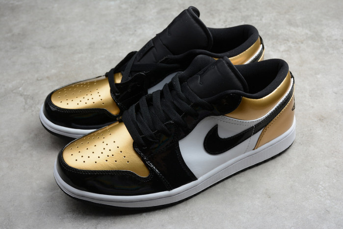 jordan 1 low gold toe cq9447-700