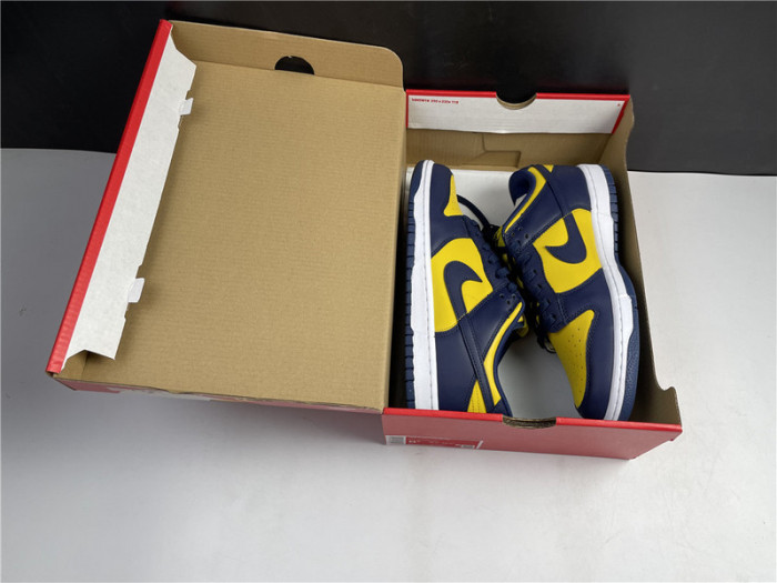 nike dunk low michigan dd1391-700