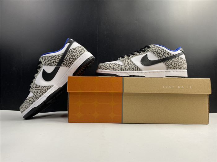 S*p*e × Nike SB Dunk Low “White Cement 304292-001