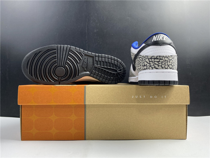 S*p*e × Nike SB Dunk Low “White Cement 304292-001