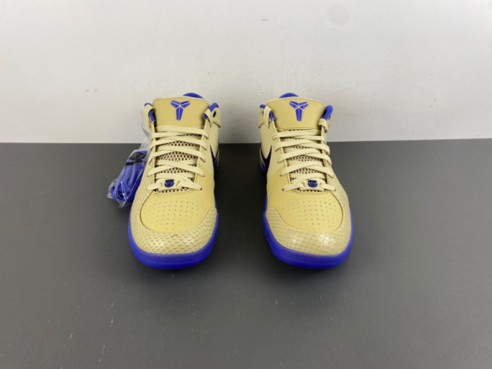 FC Barcelona Nike Kobe 4 Protro Team Gold IM2532-701