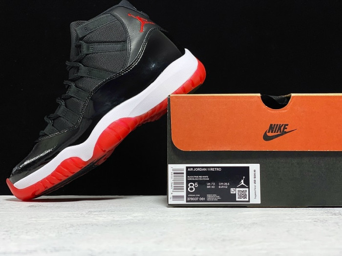 jordan 11 retro playoffs (2019) 378037-061