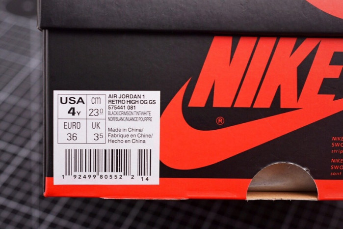 air jordan 1 aj 1 retro high og “crimson tint” 575441-081