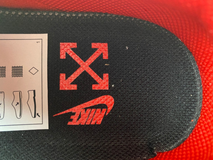 Nike Air Force 1 Low x Off-White “University Red”