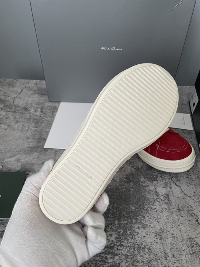 RICK OWENS SNEAKER (SUEDE)