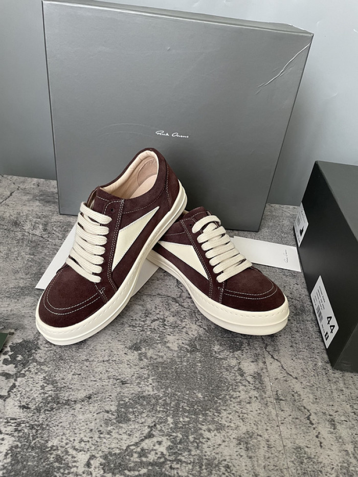 RICK OWENS SNEAKER (SUEDE)