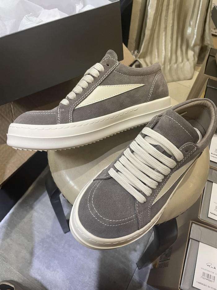 RICK OWENS SNEAKER (SUEDE)