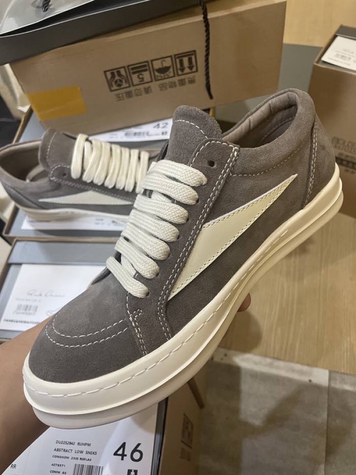 RICK OWENS SNEAKER (SUEDE)
