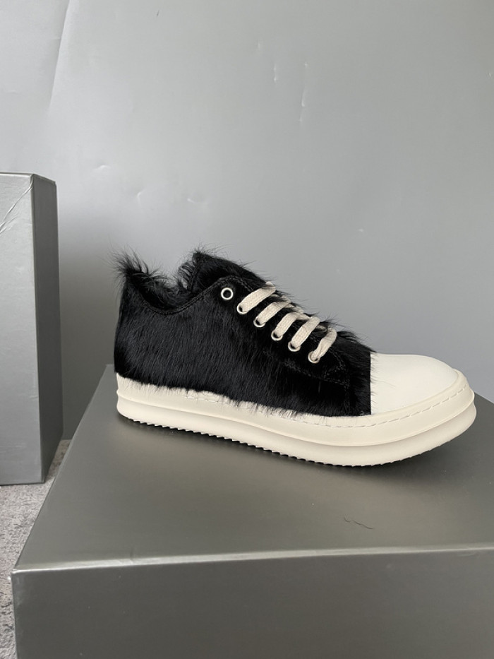 RICK OWENS SNEAKER (SUEDE)