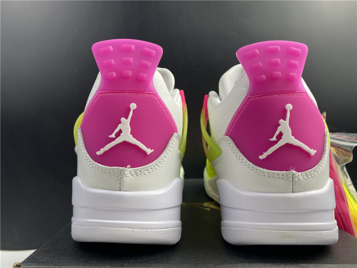 air jordan 4 gs “lemon venom” cv7808-100