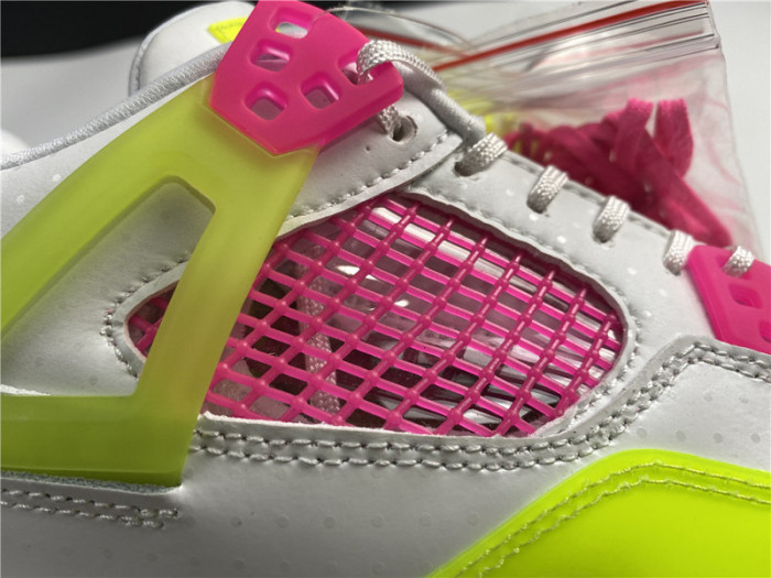 air jordan 4 gs “lemon venom” cv7808-100
