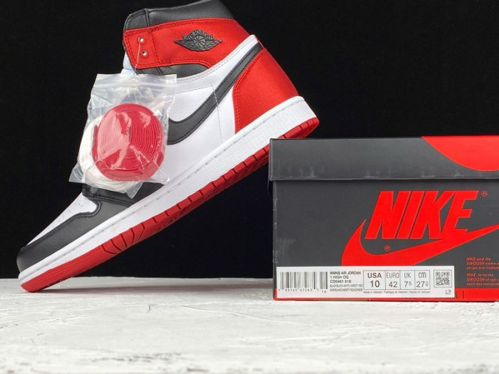 jordan 1 retro high satin black toe (w) cd0461-016